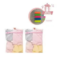 RYBIU IMPORT - Pack4 Bolsa para Alamacenar Ropa Y+Banderitas Adhesivas