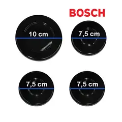 BOSCH - Juego de 04 quemadores 425, Hornillas para cocina PRO 425