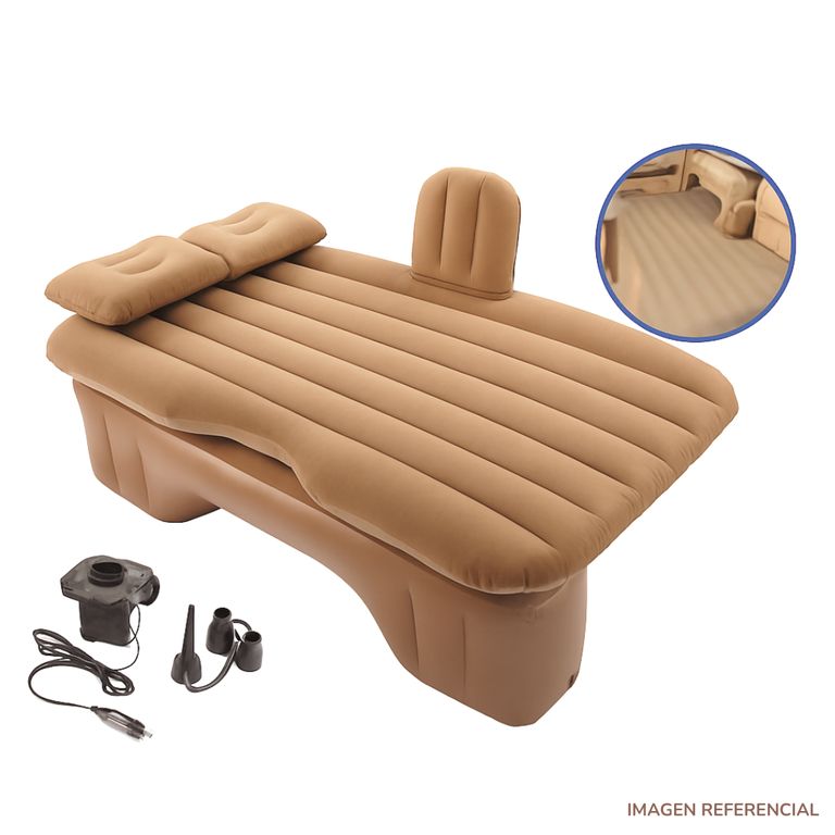Colchón Cama Inflable para Asiento Trasero Automóvil