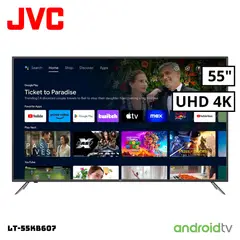 GENERICO - TELEVISOR JVC 55 SMART TV ANDROID TV 4K UHD LED - LT-55KB607