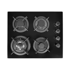 GENERICO - Cocina Empotrable 4 Hornillas 60 cm Marca GLP Artefactos