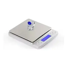 GENERICO - Balanza Portatil Gramera 0.1g a 3000g 3 kg Digital Joyeria Joya