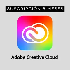 ADOBE - Licencia de Creative Cloud 6 meses Windows / Mac