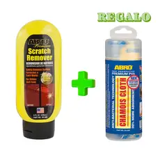 ABRO - Crema Removedora de Rayones 240ml SR-800 + Regalo Paño