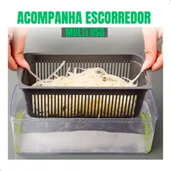 GENERICO - Picador Cortador De Alimentos Rallador Manual Fruta Verduras 14 en 1