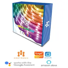 MADTRONIX - Tira Led Inteligente Rgb 5 Metros con Alexa y Google