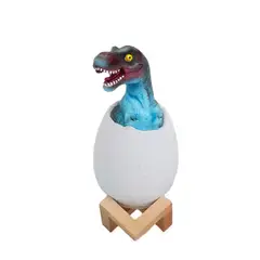 GENERICO - Lampara de dinosaurio 3D Multicolor Led