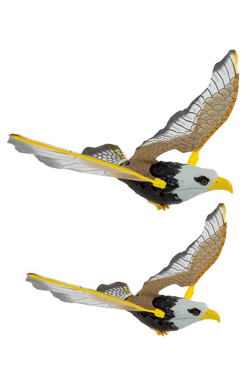 ESPANTAPÁJAROS AHUYENTADOR COLGANTE DE AVES A PILAS PACK X2