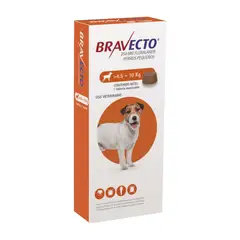 BRAVECTO - BRAVECTO DE 4.5 - 10KG X 1 TABLETA MASTICABLE