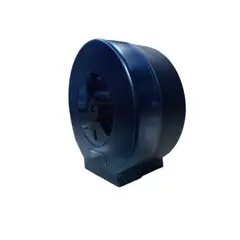 GENERICO - DISPENSADOR DE PAPEL HIGIÉNICO PARA BAÑO EN NEGRO