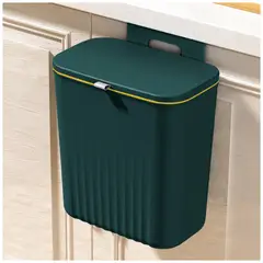 SASHIJA - Tacho de Basura Colgante Papelera Contenedor con Tapa H01 VD