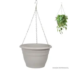 INSPIRA - Macetero colgante maceta circular elegante aesthetic