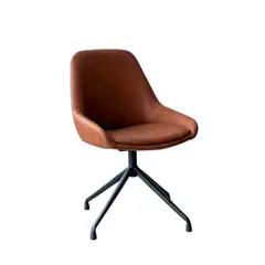 ZIYAZ - Silla Darien Marron Giratoria