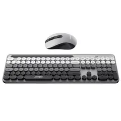 ANTRYX - Kit Teclado y Mouse Inalámbrico WS-970 Gris