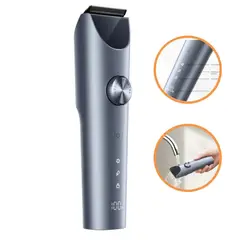 XIAOMI - Cortadora de pelo, 2 cuchillas de aleación de titanio, doble capa