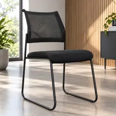 MOBELART - Silla de Oficina Visita Sip Negro möbelArt
