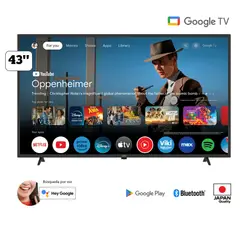 GENERICO - TV 43''JVC LT-43KM348 SMART FHD GOOGLE TV
