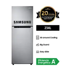 SAMSUNG - REFRIGERADORA TOP FREEZER NO FROST 234 LT RT22FARADS8