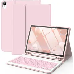 GENERICO - Funda con Teclado TouchPad Bluetooth Para Ipad A16 11Va Gen