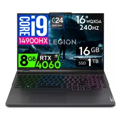 LENOVO - Laptop LEGION PRO 5 16IRX9 16” WQXGA Core i9-14900HX Ram 16GB Ssd 1 TB Rtx 4060 Win11
