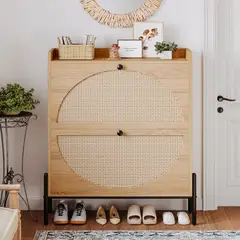 R&R MUEBLES - Zapatera Vintage Seiha Panela