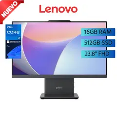 LENOVO - All in One Lenovo IdeaCentre 24IRH9 Intel Core i7-13620H Ram 16Gb SSD 512Gb 23.8 FHD Win11
