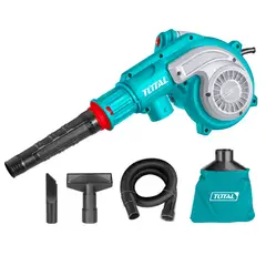 Total Tools - Sopladora aspiradora 800w + accesorios total