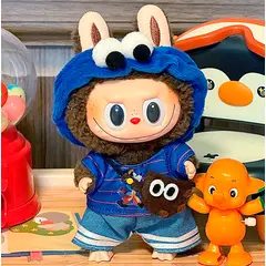 DISEÑO ORIGINAL - Ropa de Labubu Pequeño come Galletas
