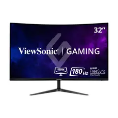 VIEWSONIC - Monitor Curvado Viewsonic Omni De 32" Full Hd 1080P, Ideal Para Gaming, 180 Hz Con Calidad