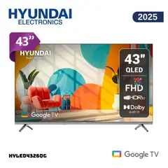 HYUNDAI - TELEVISOR SMART TV QLED 43 HYLED4326QG
