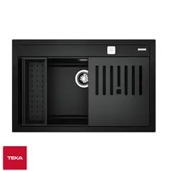 Teka - Lavadero de Cocina Sobre Tablero Granito Nova 80 WS-TG 1B TEKA