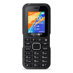 ASTROM - Celular Benetton 2G Con Linterna NEGRO
