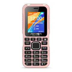ASTROM - Celular Benetton 2G Con Linterna ROSADO