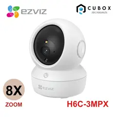 Ezviz - CÁMARA SEGURIDAD EZVIZ H6C 3MP PRO WIFI GIRA 360 LLAMADA