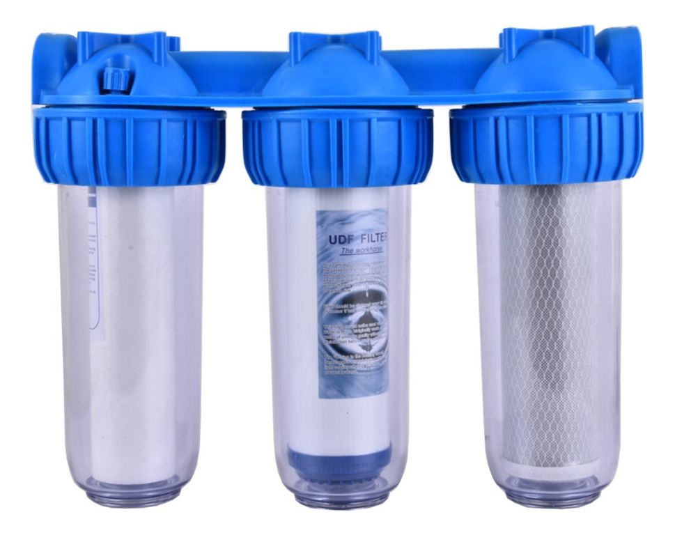 Filtro Agua Triple Anti Sarro Ablandador