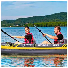 ATLETIS - Kayak 2 Personas 52x78x350 cm Amarillo