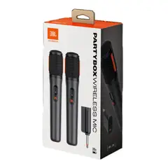 JBL - Micrófono PartyBox Wireless Mic Recargable Karaoke Negro
