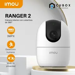 IMOU - Cámara seguridad WIFI Ranger 2 de 3MP