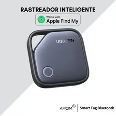 UGREEN - Rastreador localizador Inteligente Smart Tag Apple Find My color negro