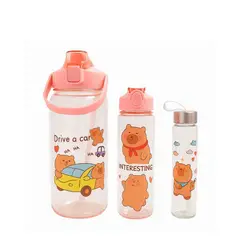 GENERICO - Tomatodo Capibara A-3888 2LT 3 en 1 Rosado