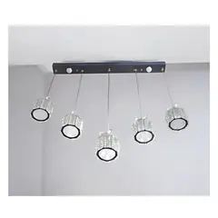 GENERICO - Lampara de Techo Colgante Cristal Moderno Decorativa Premium