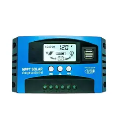 U BUY - Regulador De Carga Solar Mppt 30a-100a 12v24v Controlador