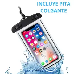 GENERICO - Protector de Agua Celular Funda Acuatica Case Color Neutro