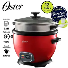 OSTER - Arrocera multiusos 1.8 lt con función sofrito CKSTRC7129R