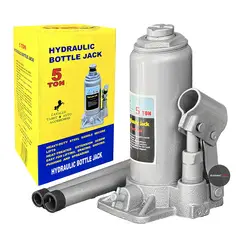 GENERICO - Gata Botella draulica 5T Color Silver