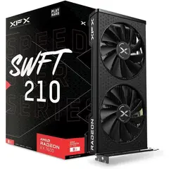 XFX - Tarjeta de video SPEEDSTER SWFT 210 AMD Radeon RX 7600, 8 GB GDDR6