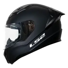 LS2 - CASCO FF810 NEGRO VISOR TRANSPARENTE Y CERT ECER-2206