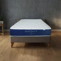 PLUMAS - Colchón Serenity Firm Memory Foam Queen
