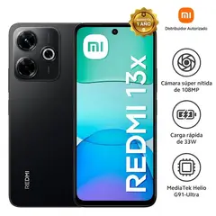 XIAOMI - CELULAR REDMI 13X 8GB 256GB COLOR MIDNIGHT BLACK