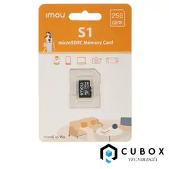 IMOU - Tarjeta MicroSD Imou S1 256 GB Exclusiva para Videovigilancia